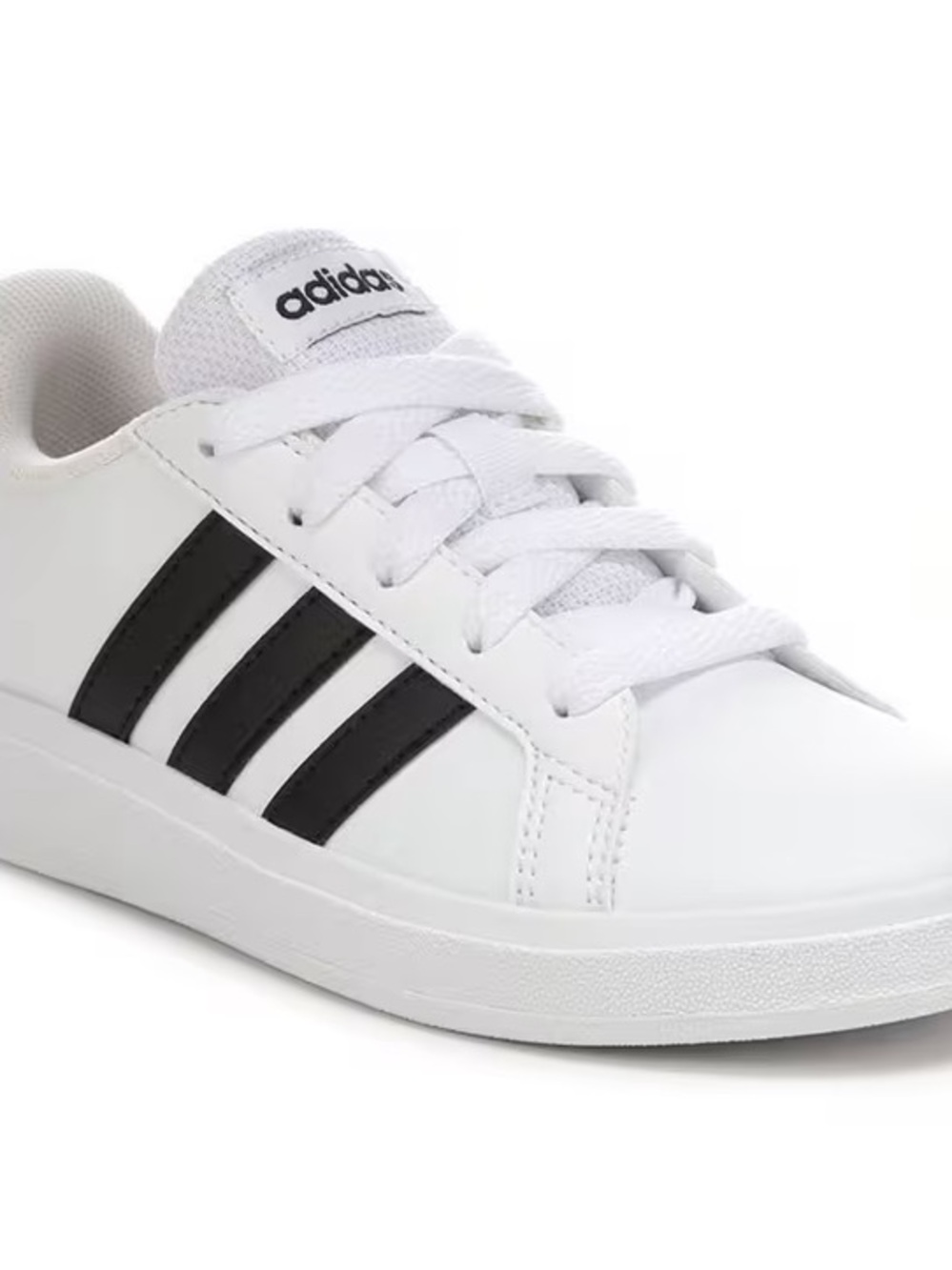ADIDAS Grand Court 2.0 K – White Tennis-Style Sneakers